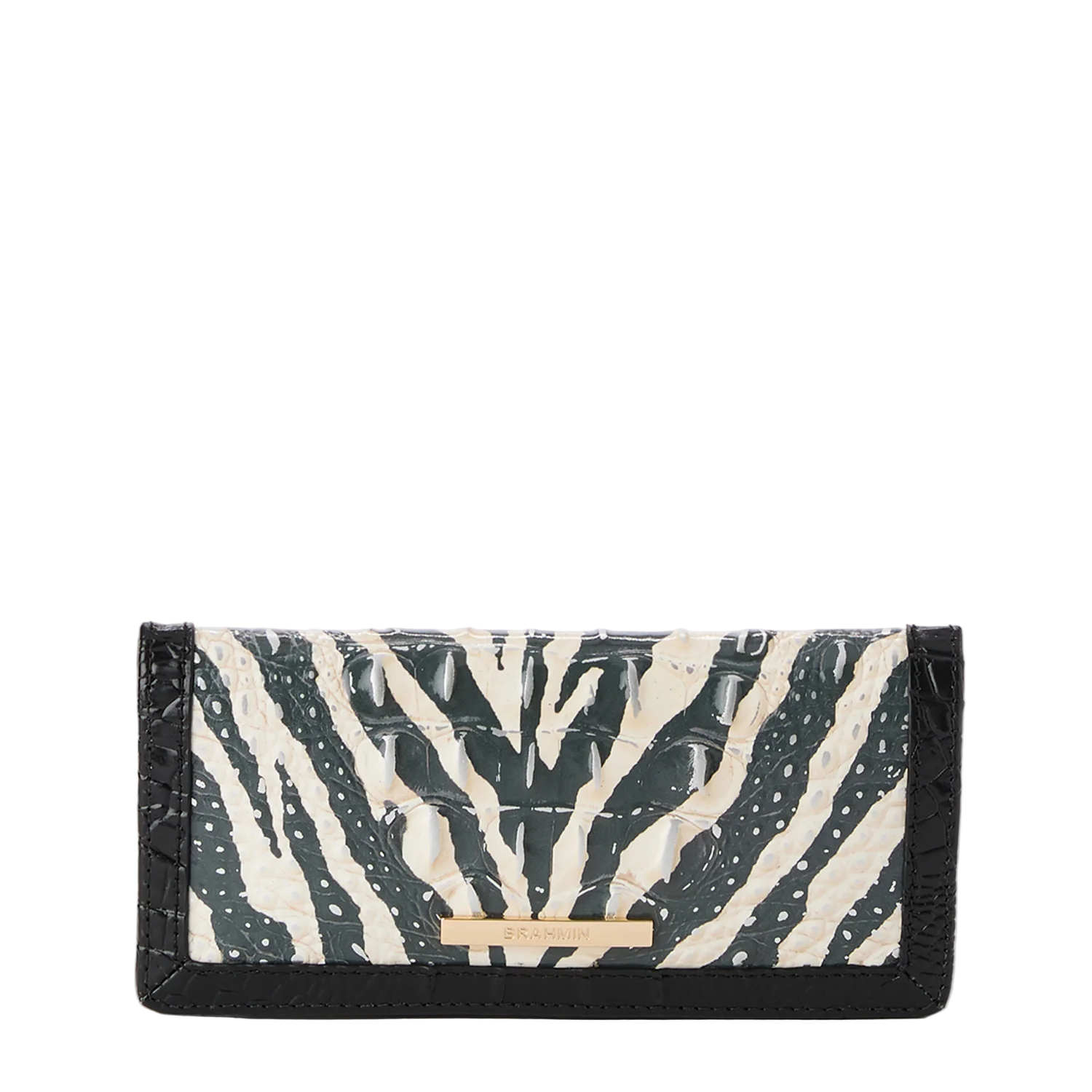 Cartera Ady de la colección Brahmin Melbourne, color negro