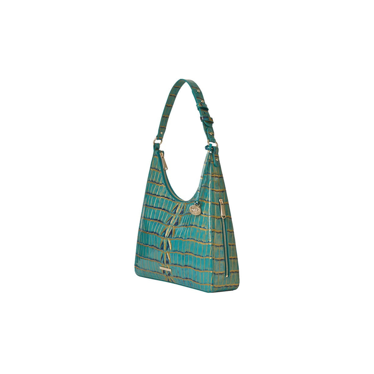 Brahmin Estuary Collection Tabitha Shoulder Bag, Parakeet