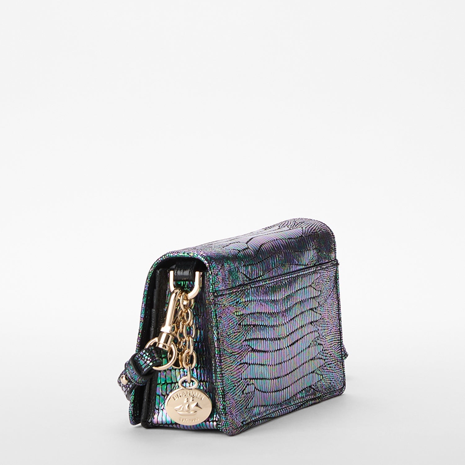 Brahmin Exotic Collection Minuette Crossbody, Multi Symphonic