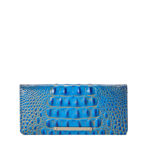 Brahmin Melbourne Collection Ady Wallet, Electric Indigo Ombre