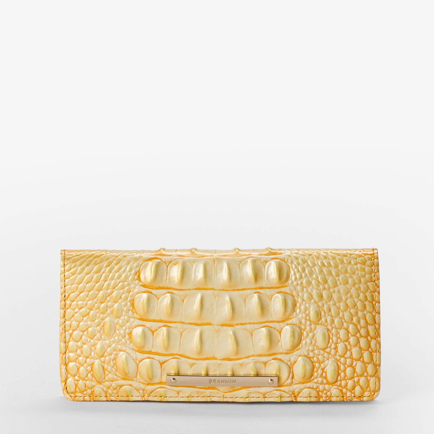 Brahmin Melbourne Collection Ady Wallet, Lemon Drop