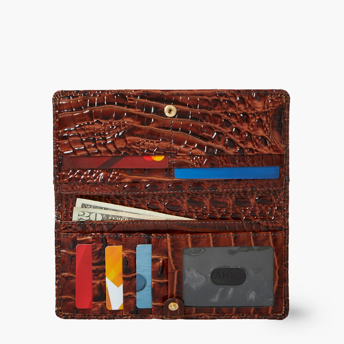 Brahmin Melbourne Collection Ady Wallet, Tropić Blue