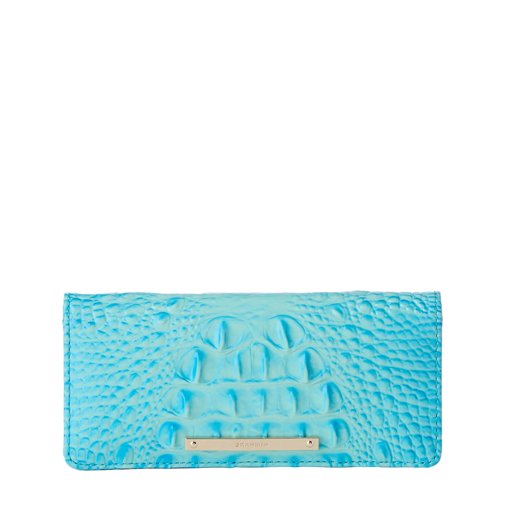 Brahmin Melbourne Collection Ady Wallet, Tropic Blue