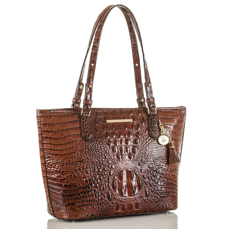 Brahmin Melbourne Collection Asher Tote, Pecan