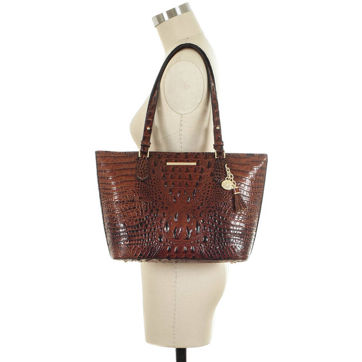 Brahmin Melbourne Collection Asher Tote, Pecan