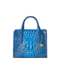 Brahmin Melbourne Collection Cami Satchel, Electric Indigo Ombre