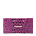 Brahmin Melbourne Collection Cordelia Wallet, Dewberry
