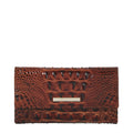 Brahmin Melbourne Collection Cordelia Wallet, Pecan