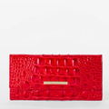 Brahmin Melbourne Collection Cordelia Wallet, Sriracha