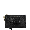 Brahmin Melbourne Collection Daisy Wristlet, Black