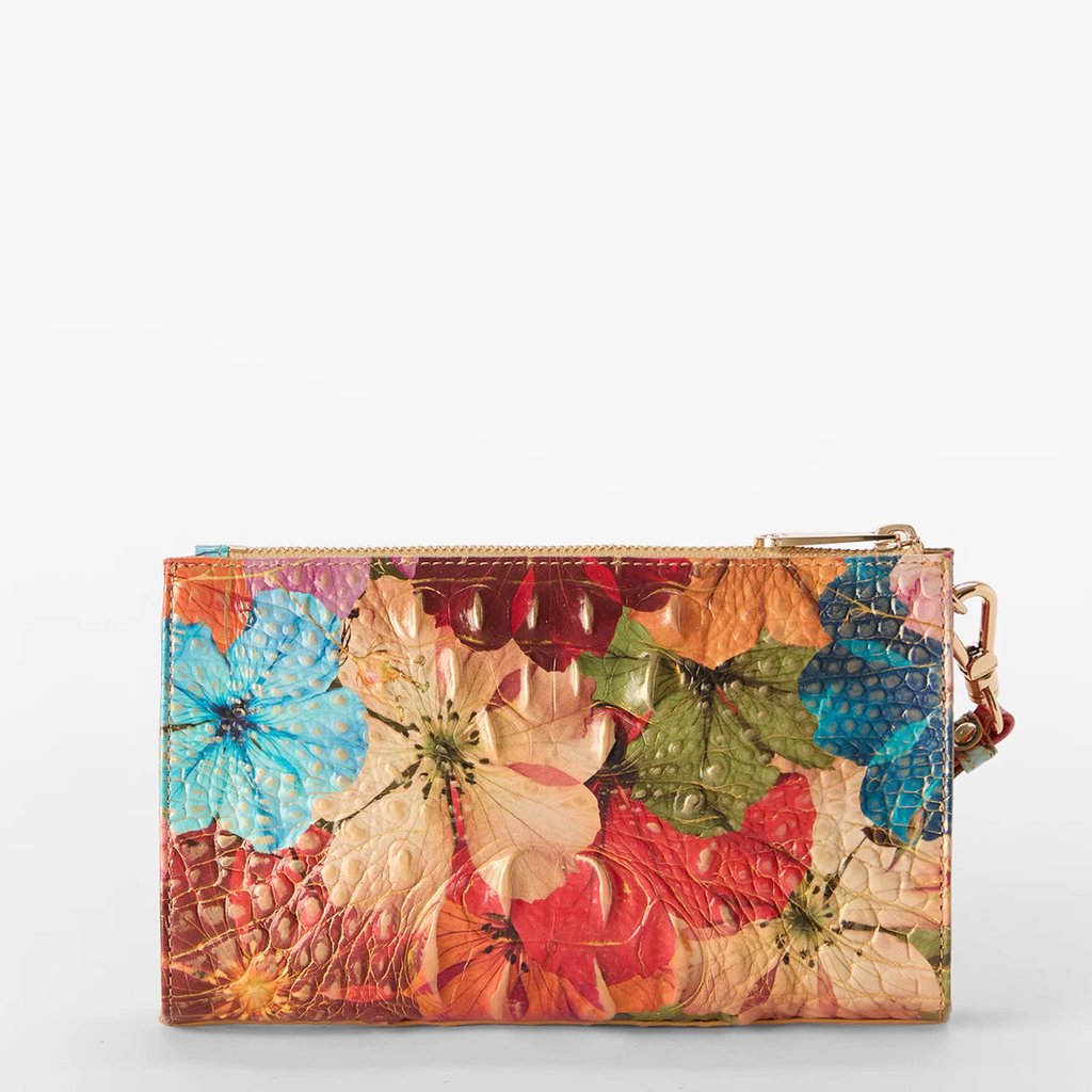 Brahmin Melbourne Collection Daisy Wristlet, Florita