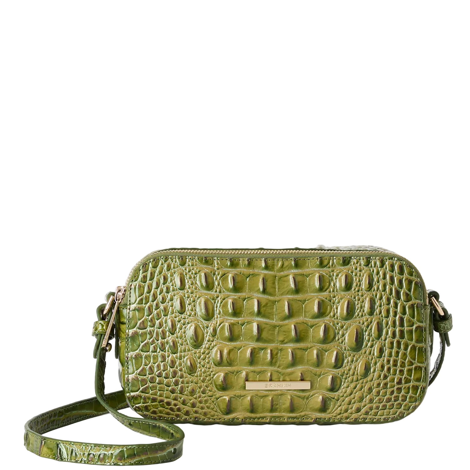 Brahmin Melbourne Collection Danica Crossbody, Olive