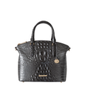 Brahmin Melbourne Collection Duxbury Satchel, Charcoal