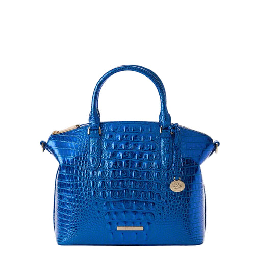 Brahmin Melbourne Collection Duxbury Satchel, Cobalt Potion