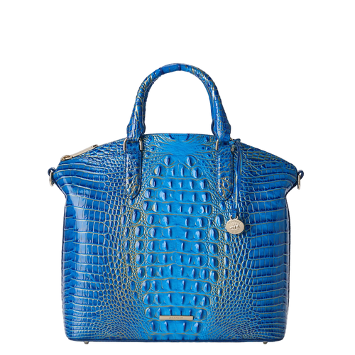 Brahmin Melbourne Collection Duxbury Satchel, Electric Indigo Ombre