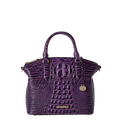 Brahmin Melbourne Collection Duxbury Satchel, Heroic Purple