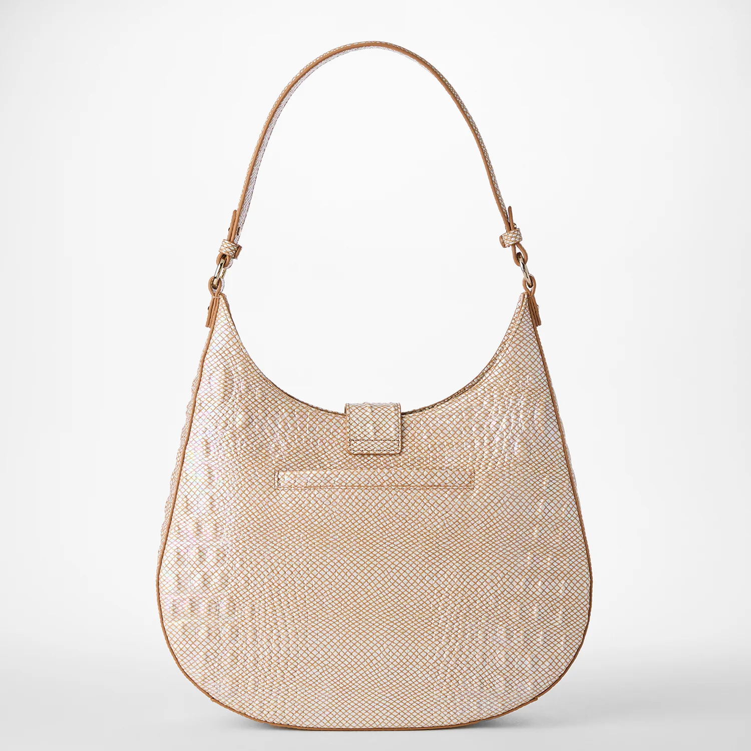 Brahmin Melbourne Collection Fallon Shoulder Bag, Tiramisu