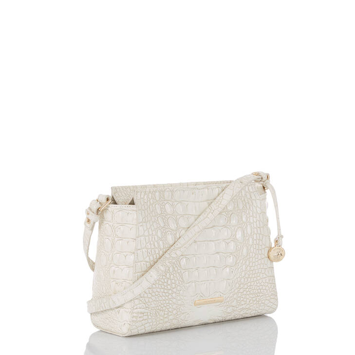 Brahmin Melbourne Collection Hillary Crossbody, Coconut Milk