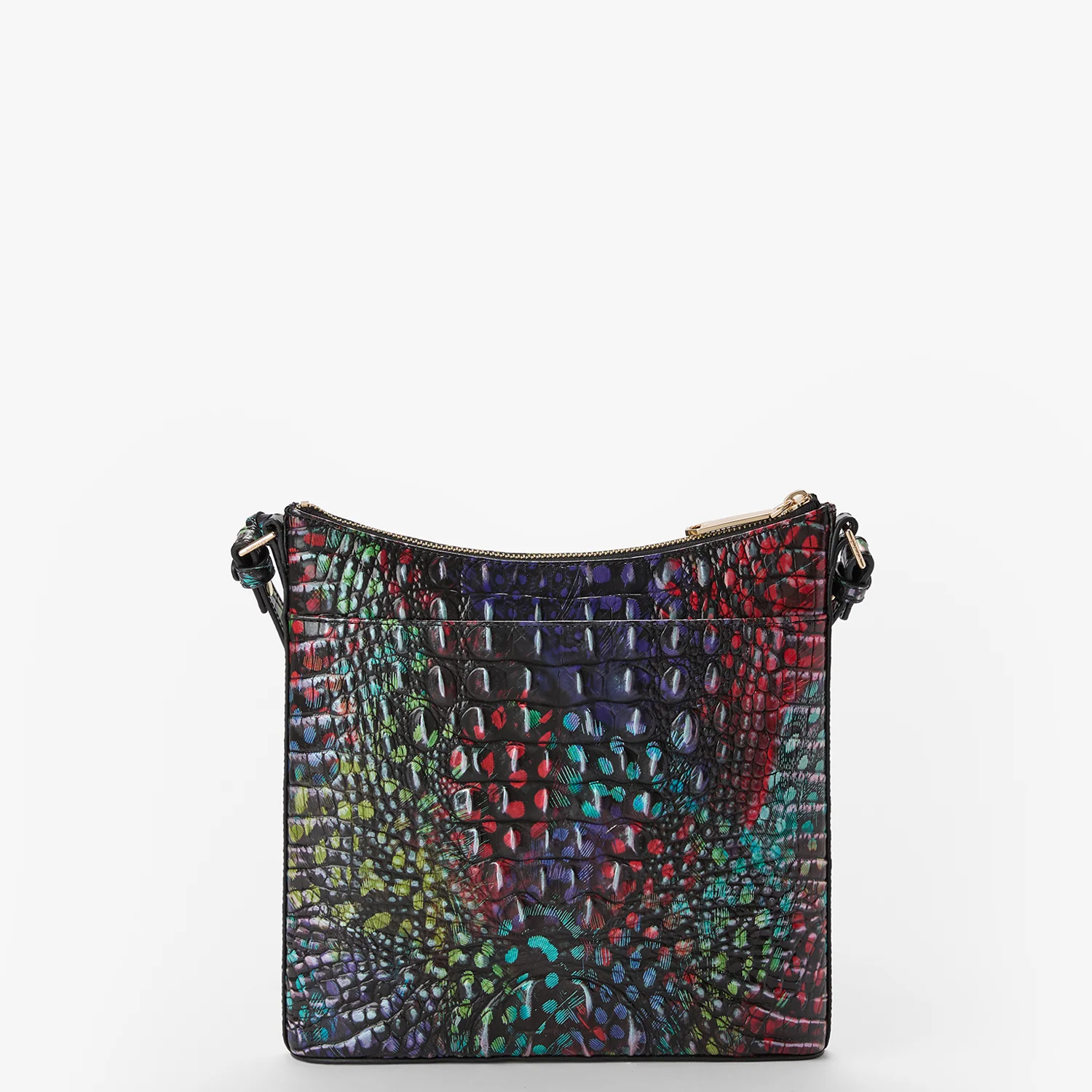 Bolso bandolera Katie de la colección Brahmin Melbourne, color negro