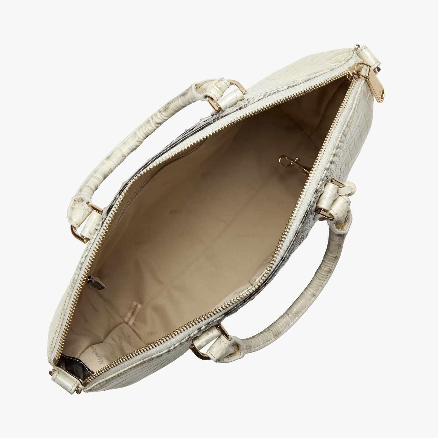 Bolso de mano grande Duxbury de la colección Brahmin Melbourne, color negro