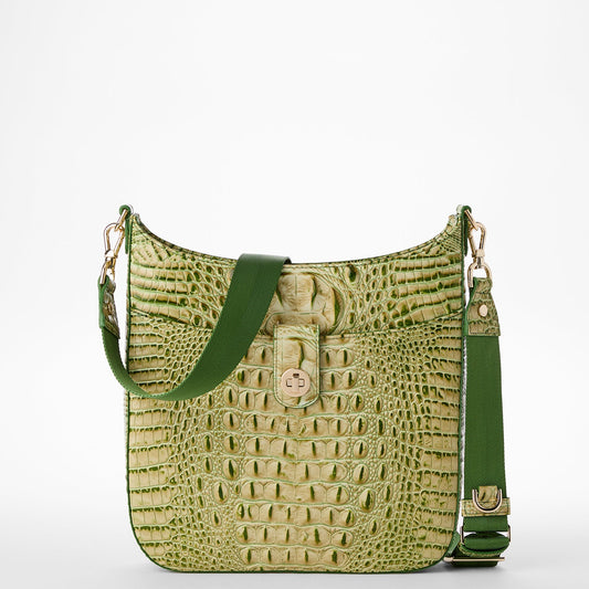 Brahmin Melbourne Collection Leia Crossbody, Fern