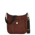 Brahmin Melbourne Collection Leia Crossbody, Pecan