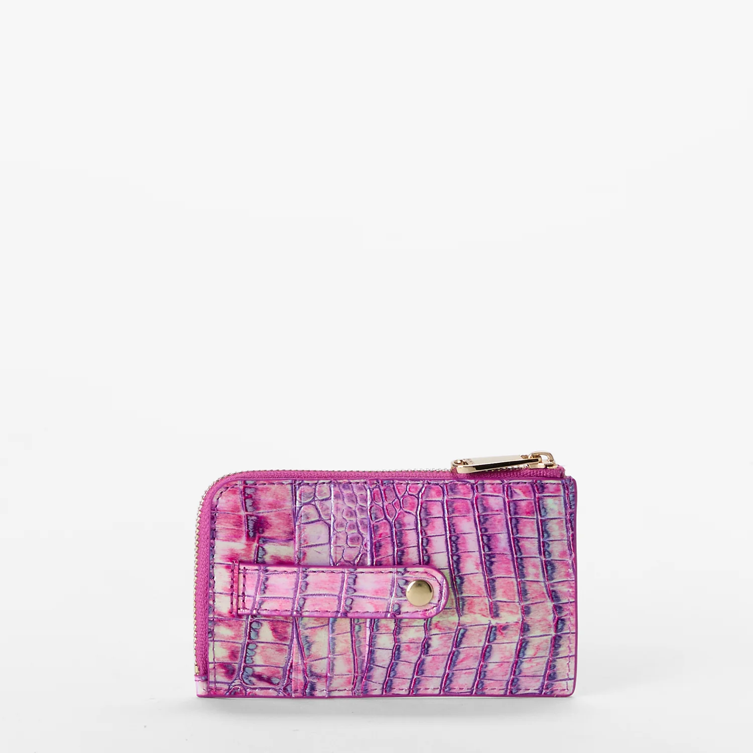 Brahmin Melbourne Collection Lennon Wallet, Purple Iris