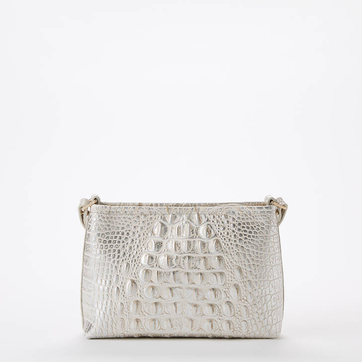 Brahmin Melbourne Collection Lorelei Shoulder Bag, Ivory Dream