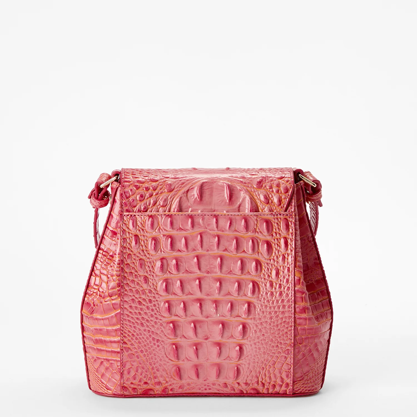 Brahmin Melbourne Collection Margo Crossbody, Coral Snapdragon