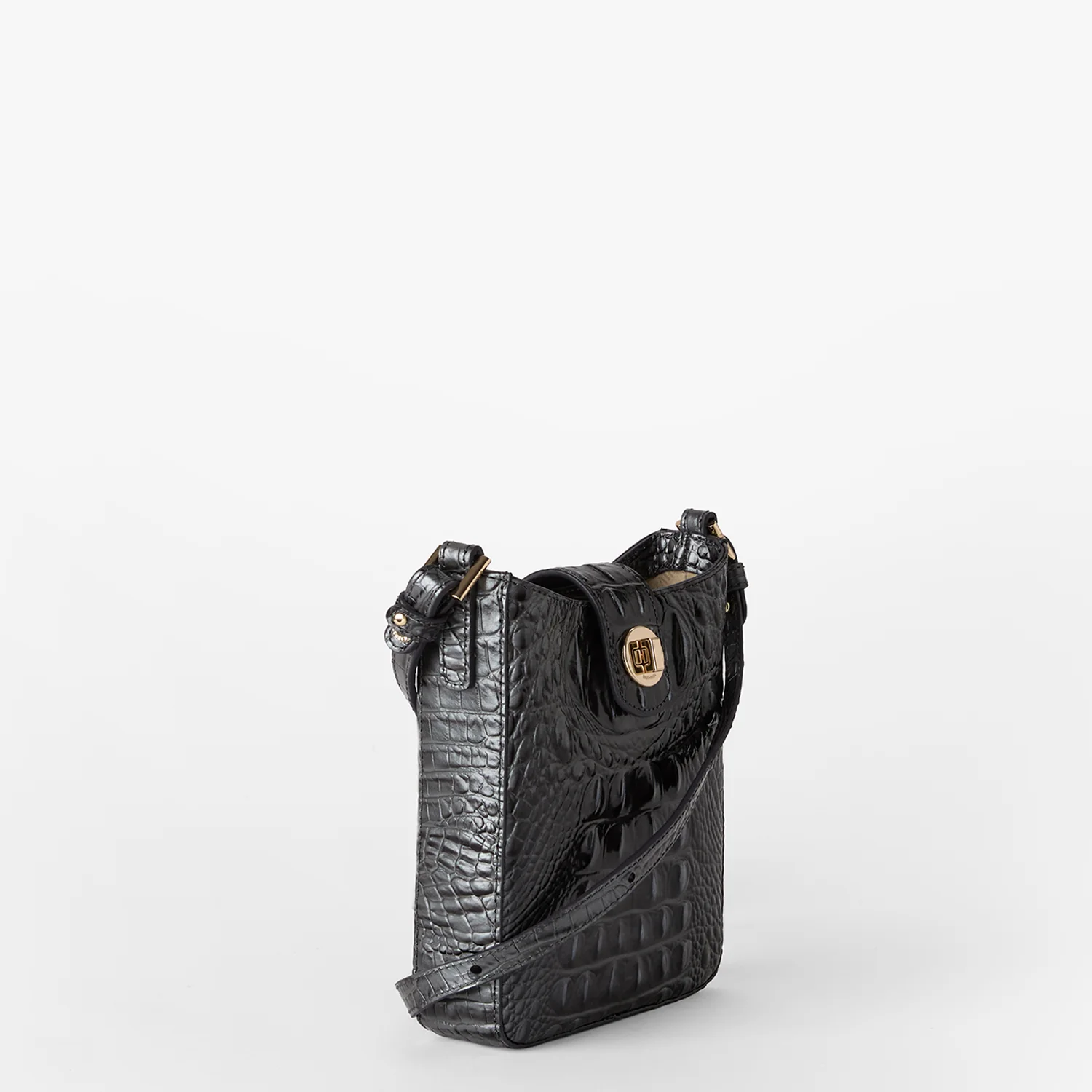 Brahmin Melbourne Collection Marley Crossbody, Charcoal