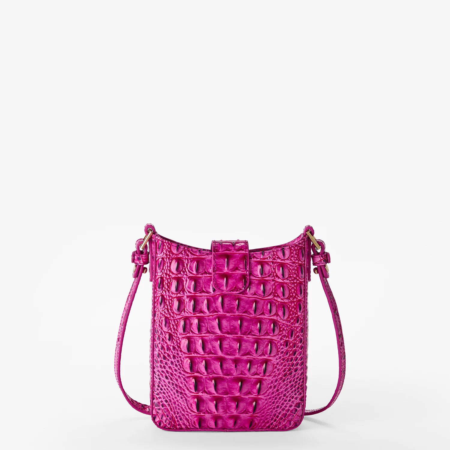 Brahmin Melbourne Collection Marley Crossbody, Electric Fuchsia