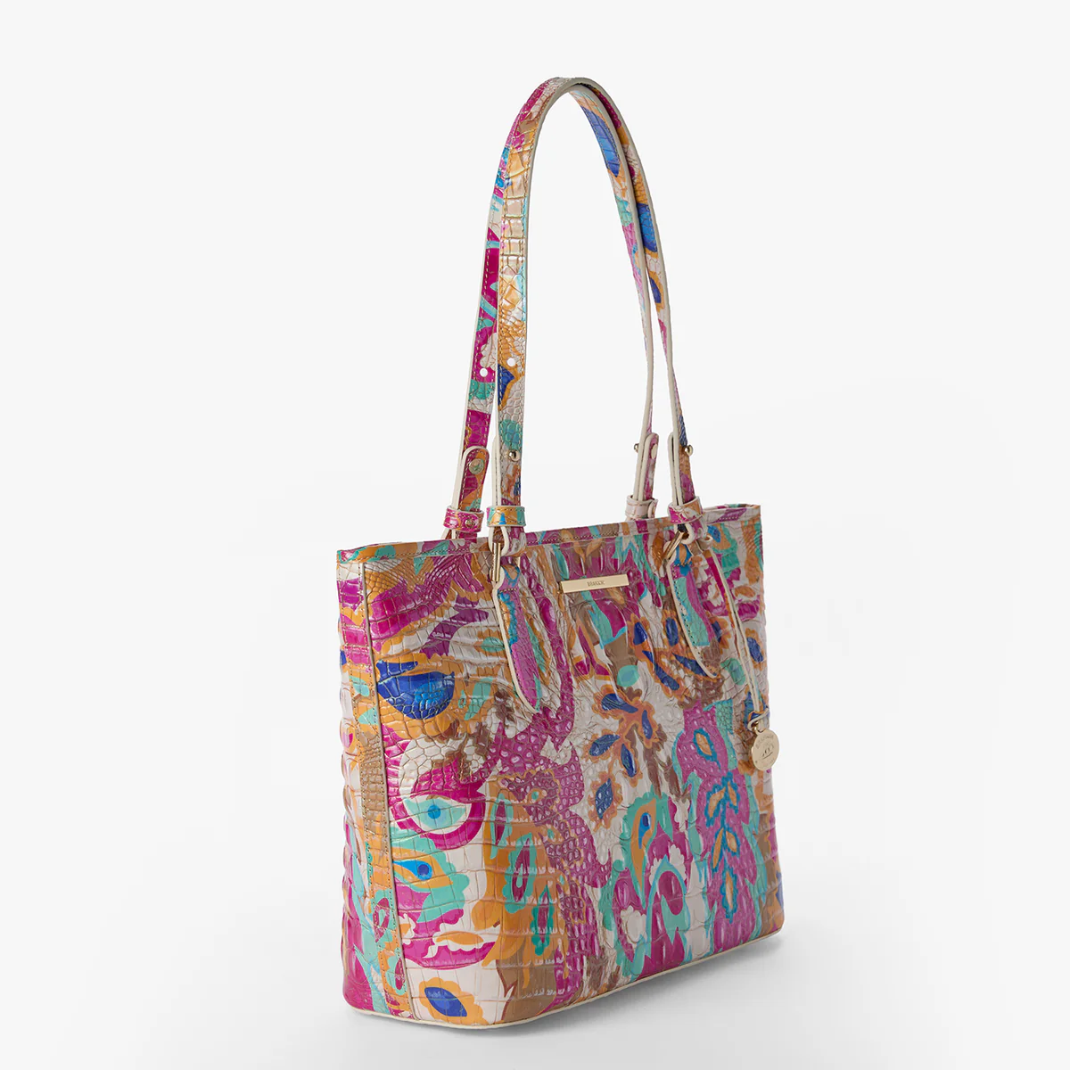 Brahmin Melbourne Collection Medium Asher Tote, Wanderlight