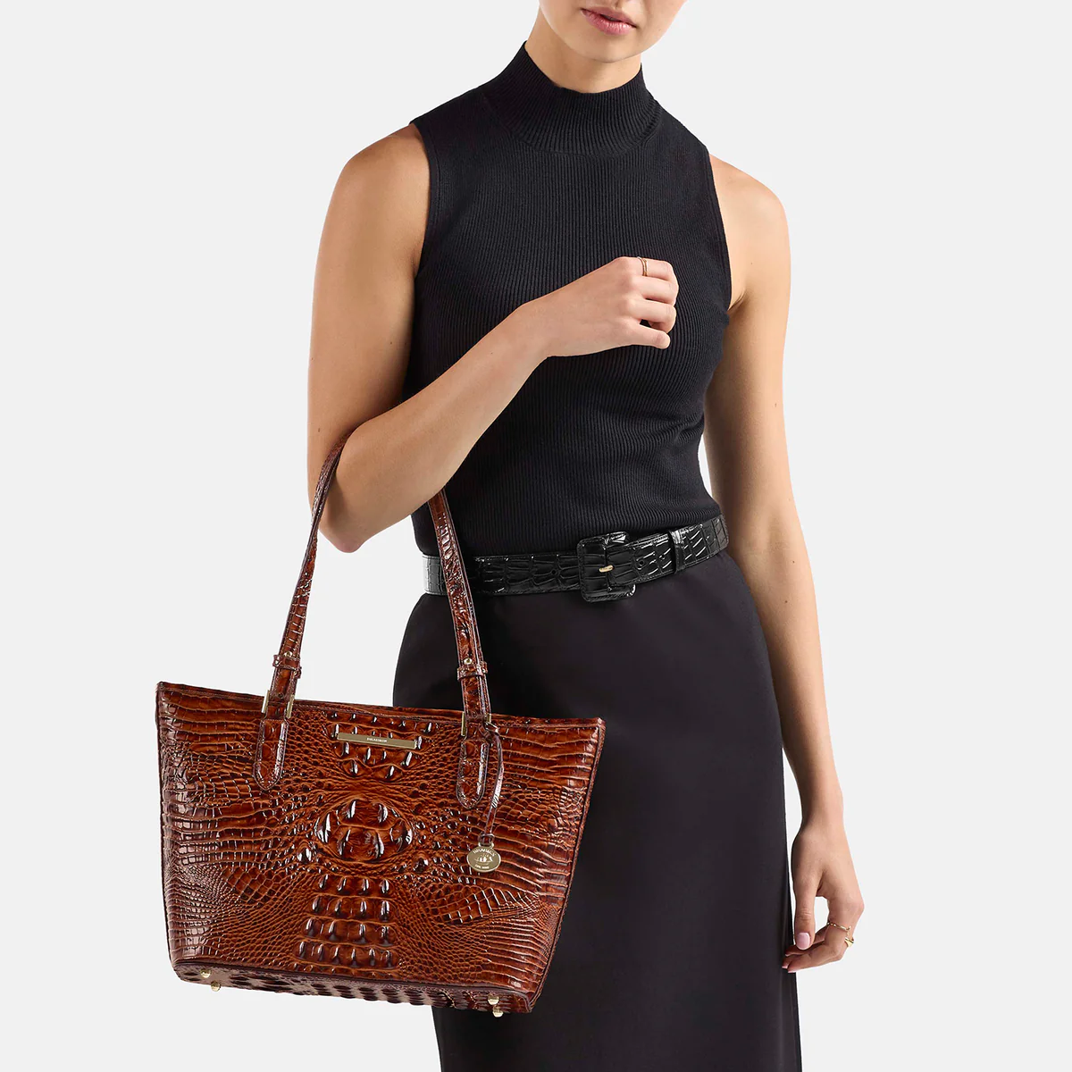 Brahmin Melbourne Collection Medium Asher Tote, Wanderlight
