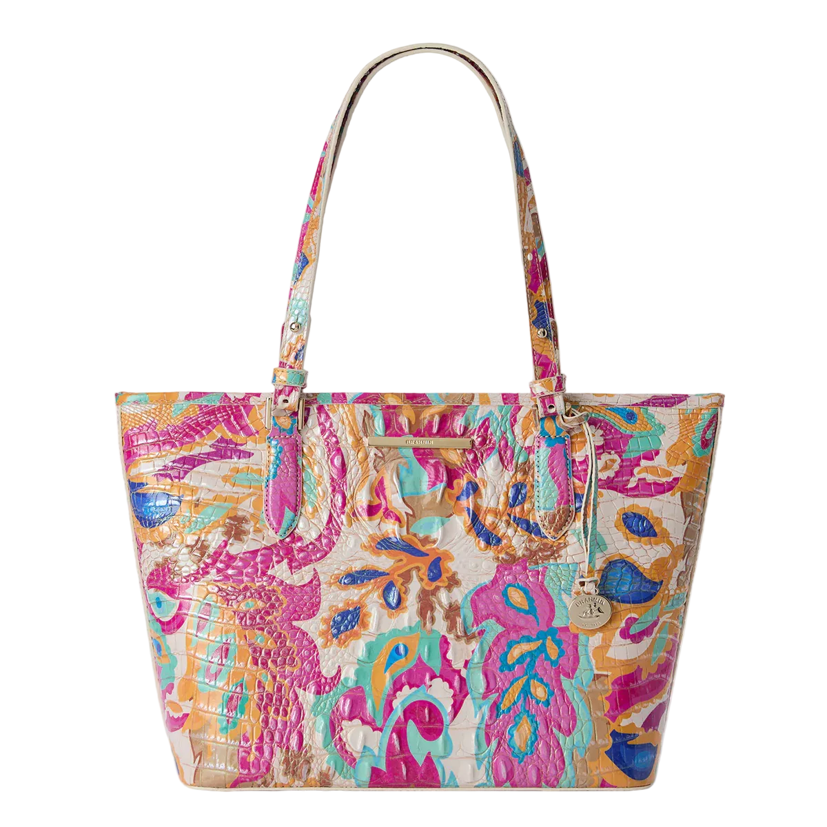 Brahmin Melbourne Collection Medium Asher Tote, Wanderlight