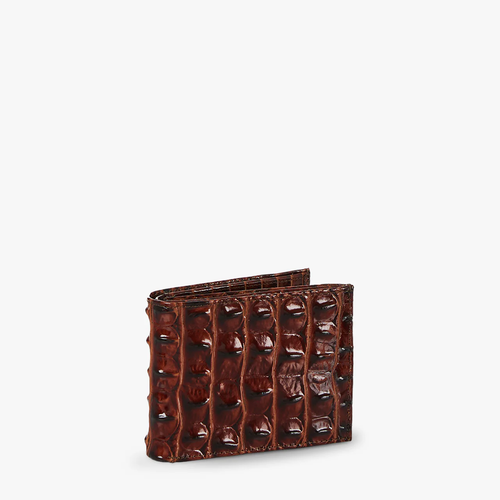 Brahmin Melbourne Collection Men's Bifold Wallet, Pecan