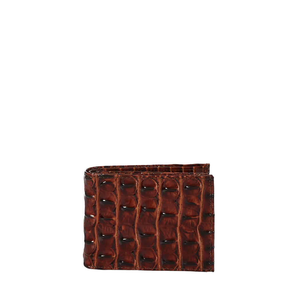 Brahmin Melbourne Collection Men's Bifold Wallet, Pecan