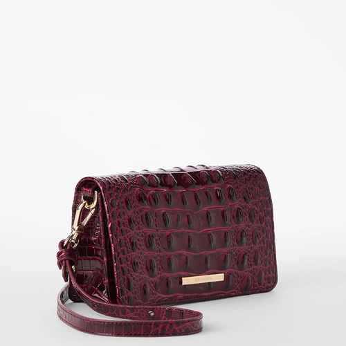 Brahmin Melbourne Collection Minuette Crossbody, Cherry Lacquer