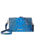 Brahmin Melbourne Collection Minuette Crossbody, Electric Indigo Ombre