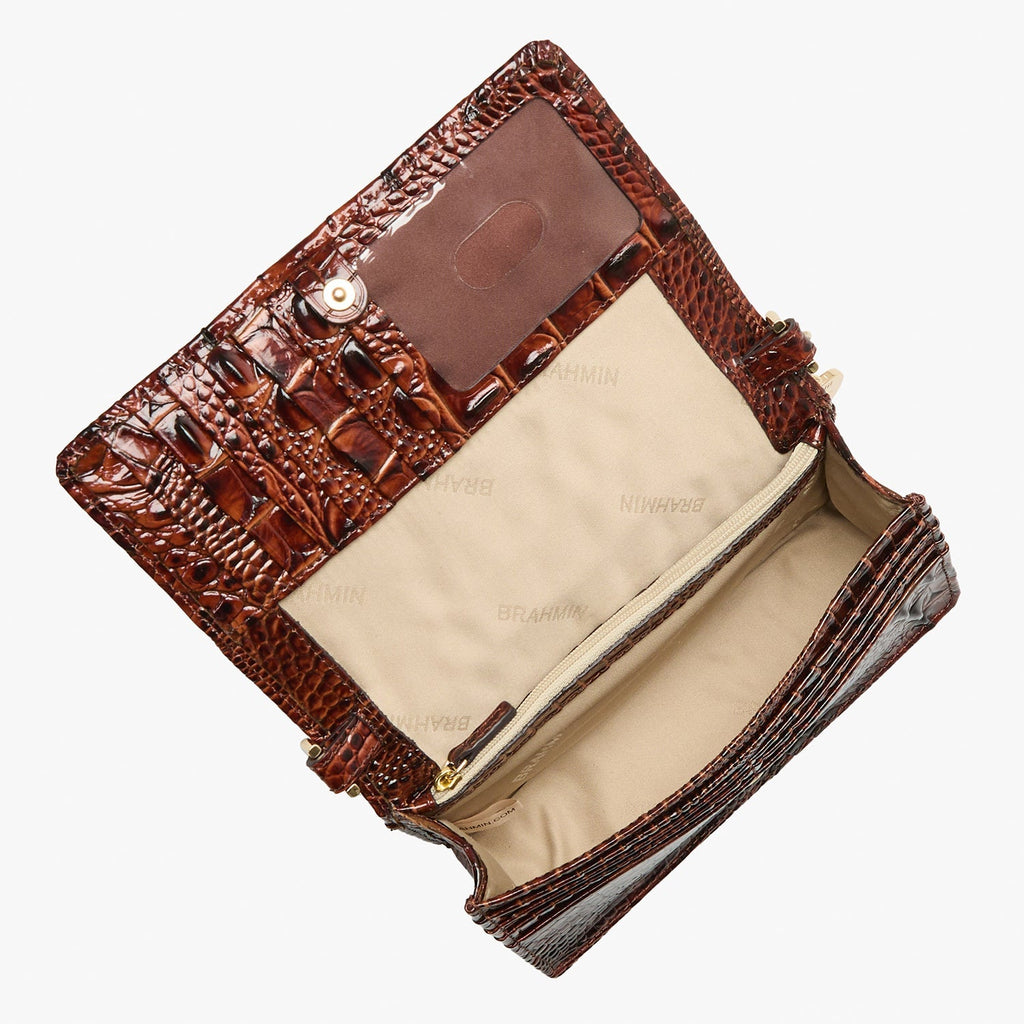 Brahmin Melbourne Collection Minuette Crossbody, Pecan