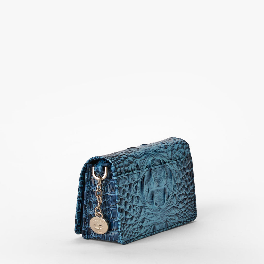 Brahmin Melbourne Collection Minuette Crossbody, Retro Blue