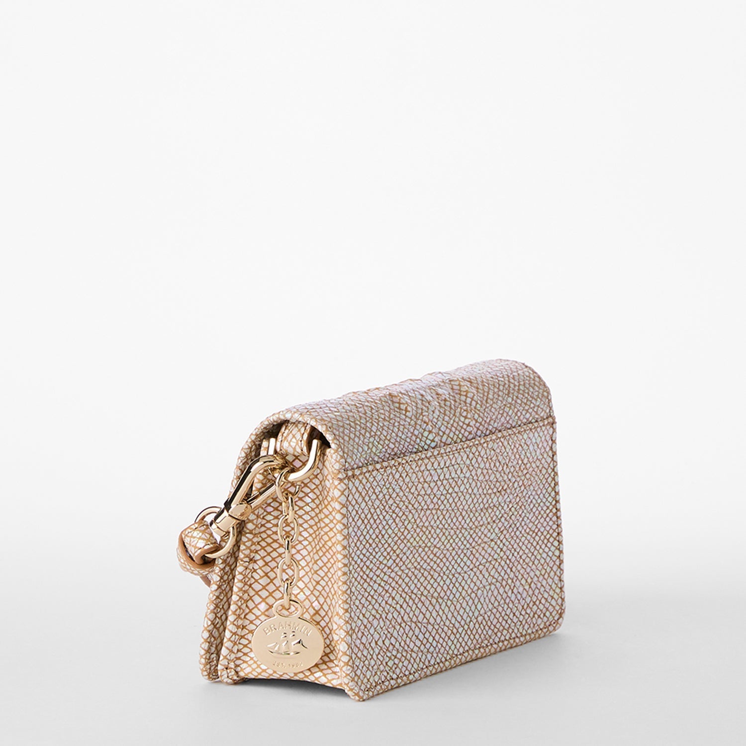 Brahmin Melbourne Collection Minuette Crossbody, Tiramisu