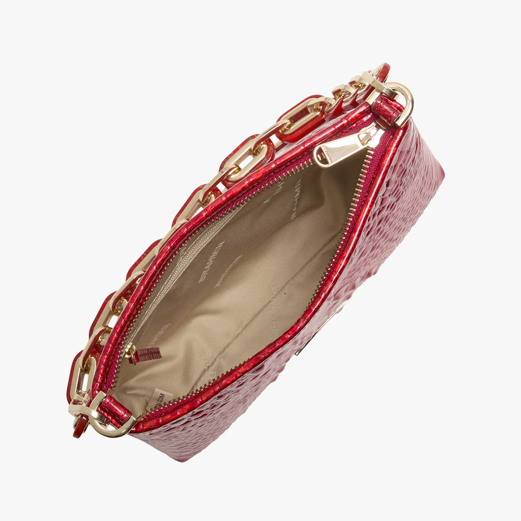 Brahmin Melbourne Collection Mod Lorelei Shoulder Bag, Red Opal