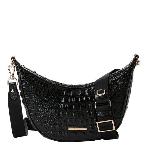 Brahmin Melbourne Collection Percy Crossbody, Black
