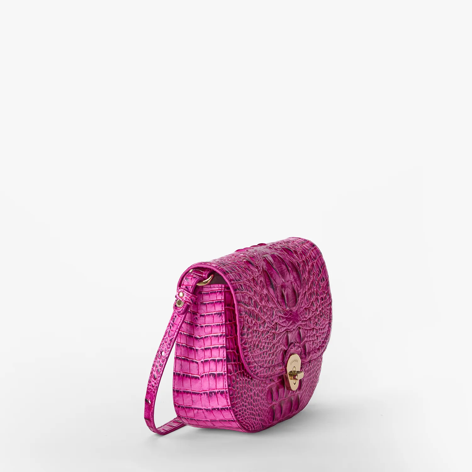 Brahmin Melbourne Collection Portia Crossbody, Electric Fuchsia