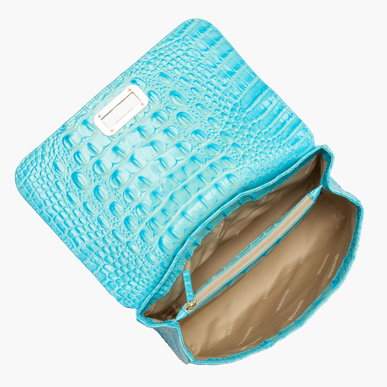 Brahmin Melbourne Collection Rosa Crossbody, Tropic Blue