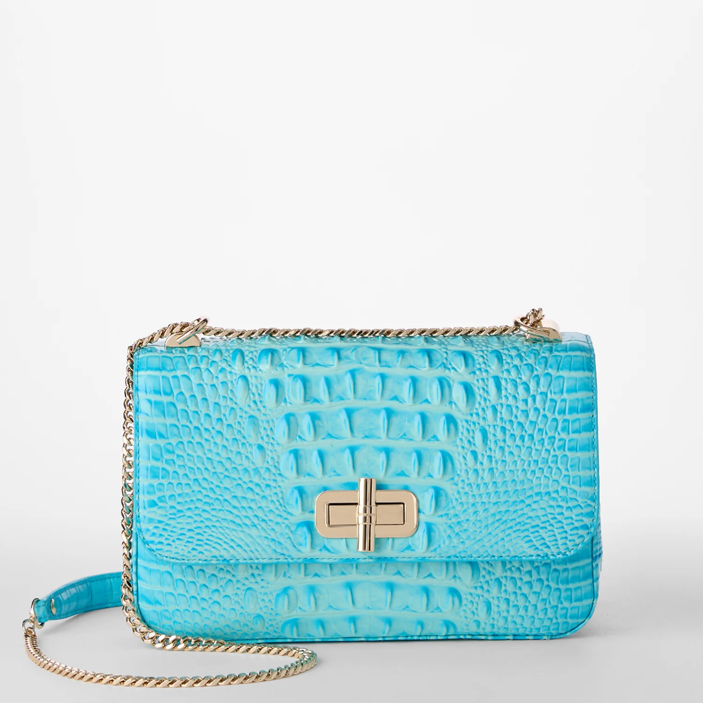 Brahmin Melbourne Collection Rosa Crossbody, Tropic Blue