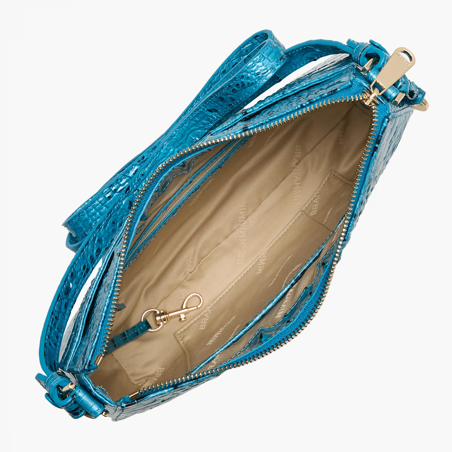 Brahmin Melbourne Collection Shayna Crossbody, Vibrant Azure