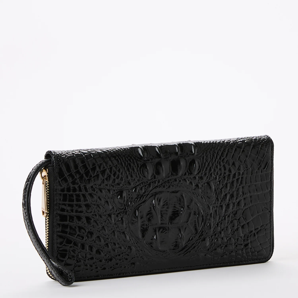 Brahmin Melbourne Collection Skyler Clutch Wallet, Black