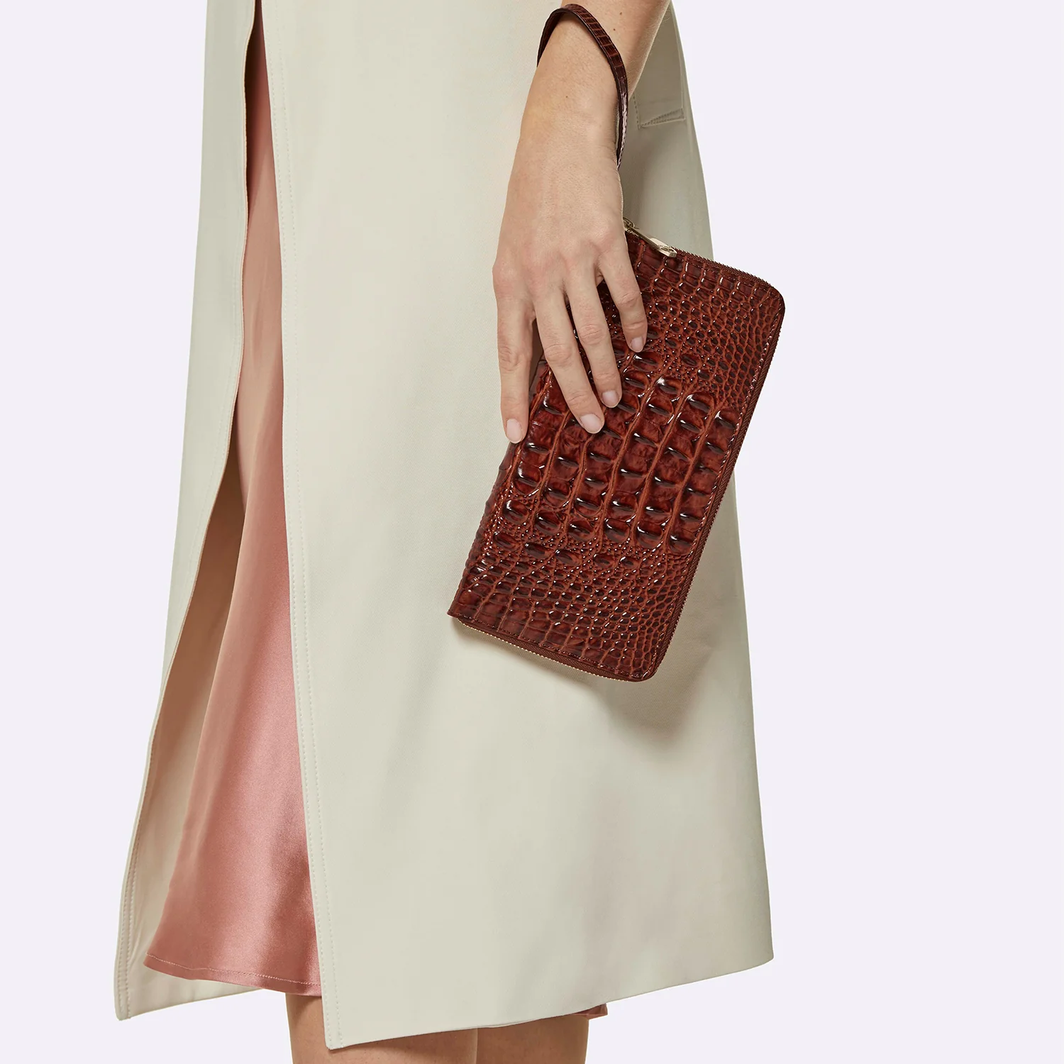 Brahmin Melbourne Collection Skyler Clutch Wallet, Black