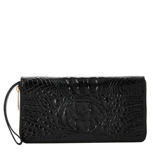 Brahmin Melbourne Collection Skyler Clutch Wallet, Black